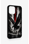 حافظة سيليكون بنمط النسر الأسود متوافقة مع هاتف iPhone 12 Pro Max - 3