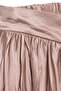Wrinkle Effect Satin Texture Mink Maxi Skirt - 2