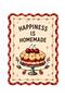 Eta Written and Thematic Modern Woven Base Decorative Carpet Eta4164