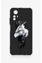 Redmi Note 12S Compatible Bald Eagle Patterned Silicone Case - 2