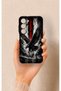 Samsung S23 Compatible Black Eagle Patterned Silicone Case - 4