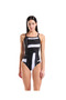 Grid Swimsuit Lightdrop Back Women's Swimsuit