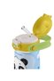 Children's Steel Flask Thermos 304 Stainless Steel with Straw 420 ml - Black and White - Panda - 60042 - 7