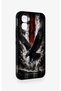 Infinix Gt 50 Pro Compatible Black Eagle Patterned Silicone Case - 2