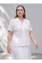 Trendlucky Plus Size Brode Women's Shirt with Difference
