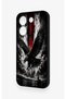 Poco X8 Pro Compatible Black Eagle Patterned Silicone Case - 3