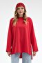 Nilda Slim Sweatshirt Red - 2