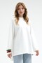 Nilda Slim Sweatshirt White - 6
