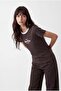 Women's Contrast Collar T-Shirt