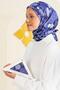 Rose Patterned Soft Scarf Karia - 4