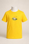 Children's Yellow Series Mixed Prints Cotton Combed Cotton Unisex T-Shirt