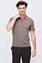 Men's Invisible Zipper Pack Collared Knitwear T-Shirt