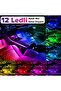 Mitsubishi Eclipse Cross Phev 2024-2025-2026 Underfoot Led 12-Led Rgb Sound-Sensitive Ambient Lighting - 4