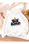 Children's Hooded Printed Sweatshirt