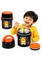 Kids Lunch Box 900ml for School, Insulated Stainless Steel Inner Bowl Food Container, Leak Resistant & Secure Lock, Portable Carry Handle