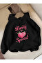 Children's Hooded Printed Sweatshirt