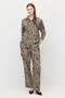 Women's Patterned Wide Cut Trousers