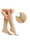 2 Pair Compression Socks Zipper Leg Calf Sleeves Toeless for Running Hiking Climbing Driving Standing Flight Swelling Pain Relieve S S - 6