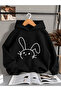 Children's Hooded Printed Sweatshirt