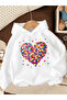 Children's Hooded Printed Sweatshirt