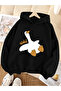 Children's Hooded Printed Sweatshirt
