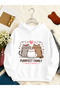 Children's Hooded Printed Sweatshirt