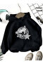 Children's Hooded Printed Sweatshirt