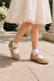 Orthopedic Supported Girls' Daily Ballet Shoes with Butterfly Detail - 5