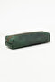 Large Size Genuine Calfskin Single Compartment Premium Pen Holder – Leather Pen Case Khaki
