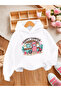 Children's Hooded Printed Sweatshirt