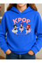 Children's Hooded Printed Sweatshirt