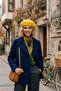 Vintage Style Women's French Felt Painter Beret - 2