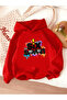 Children's Hooded Printed Sweatshirt