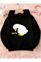 Children's Hooded Printed Sweatshirt