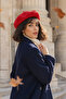 Vintage Style Women's French Felt Painter Beret