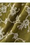 Nola Floral Embroidered Zippered Thin Jacket Women's Khaki - 5