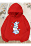 Children's Hooded Printed Sweatshirt