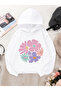 Children's Hooded Printed Sweatshirt