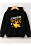 Children's Hooded Printed Sweatshirt