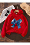 Children's Hooded Printed Sweatshirt