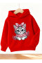 Children's Hooded Printed Sweatshirt