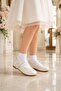 Orthopedic Supported Girls' Daily Ballet Shoes with Butterfly Detail - 7