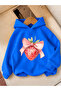 Children's Hooded Printed Sweatshirt
