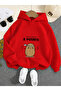Children's Hooded Printed Sweatshirt