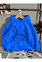 Children's Hooded Printed Sweatshirt