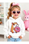 Children's Hooded Printed Sweatshirt