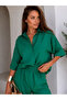 Crepe Shirt and Pants Set - 3