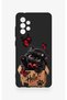 Samsung A52 Compatible Hello Cat Patterned Silicone Case - 2