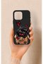 iPhone 16 Pro Max Compatible Hello Cat Patterned Silicone Case
