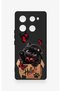 Infinix Note 40 Pro Compatible Hello Cat Patterned Silicone Case - 2